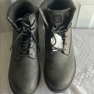 Men's Gray Boots